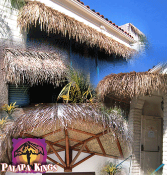 Mexican Raincape Awnings and 1/2 Round Palapas
